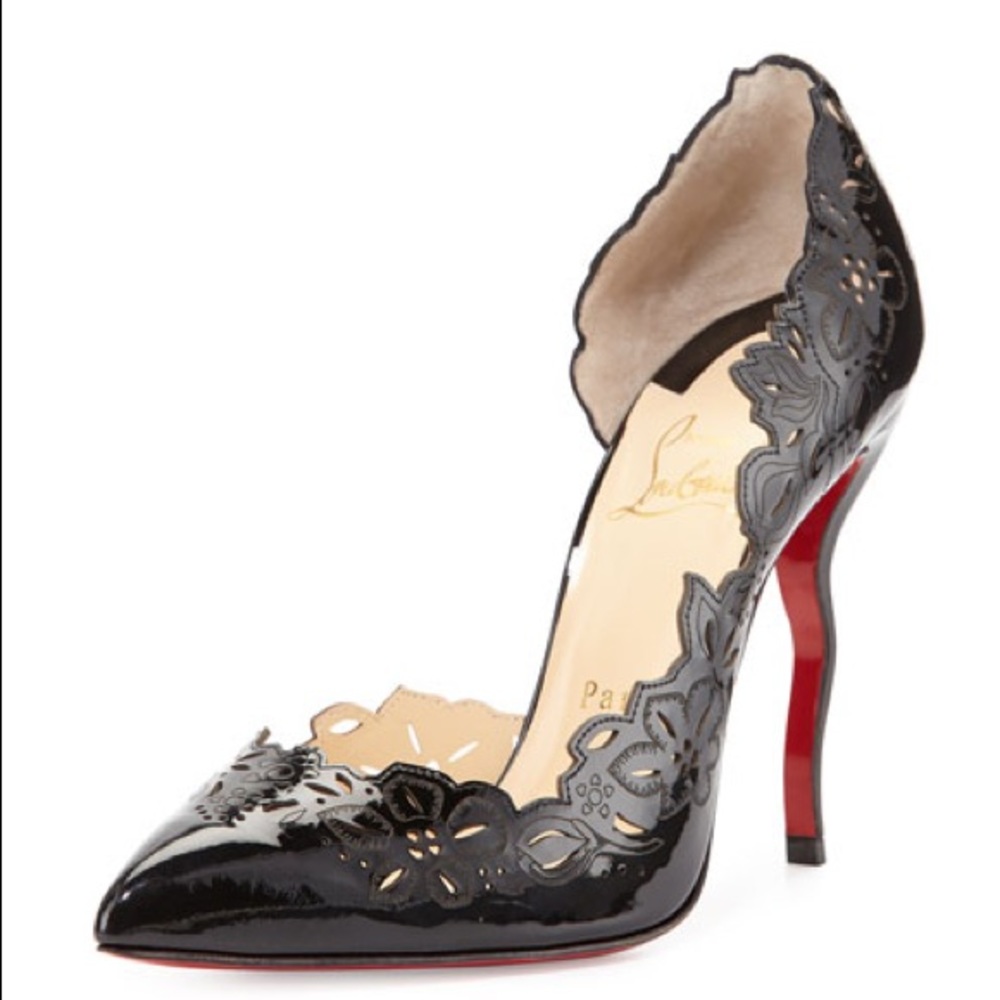 Christian louboutin “beloved” patent leather pumps